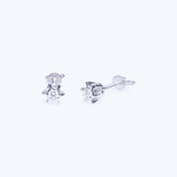 Boucles d'oreille en diamant